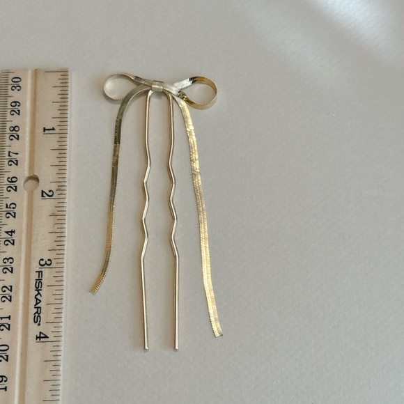 Boho bow hair pin #1428 - Picture 4 of 4